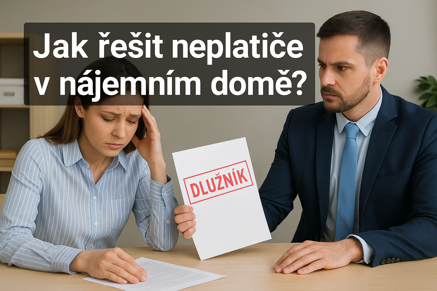 Jak řešit neplatiče v nájemním domě?