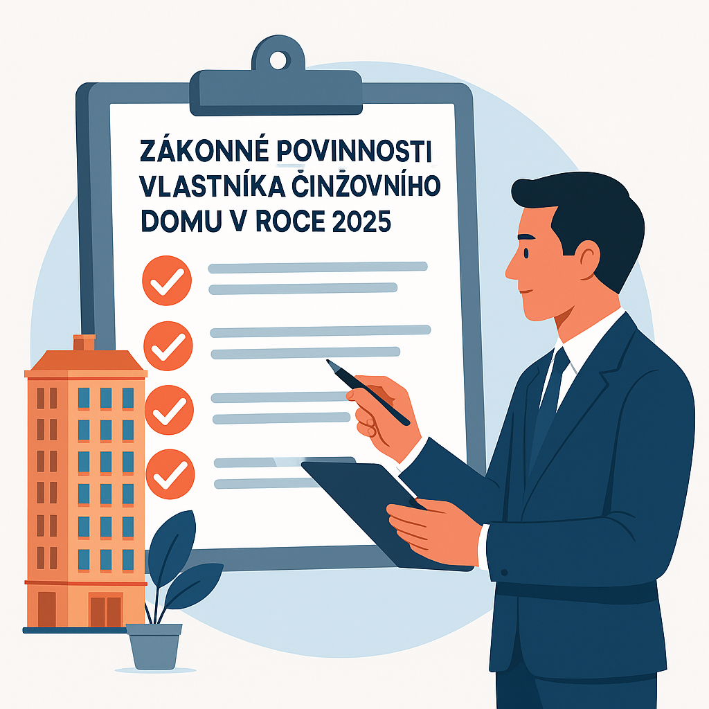 Zákonné povinnosti vlastníka činžovního domu v roce 2025