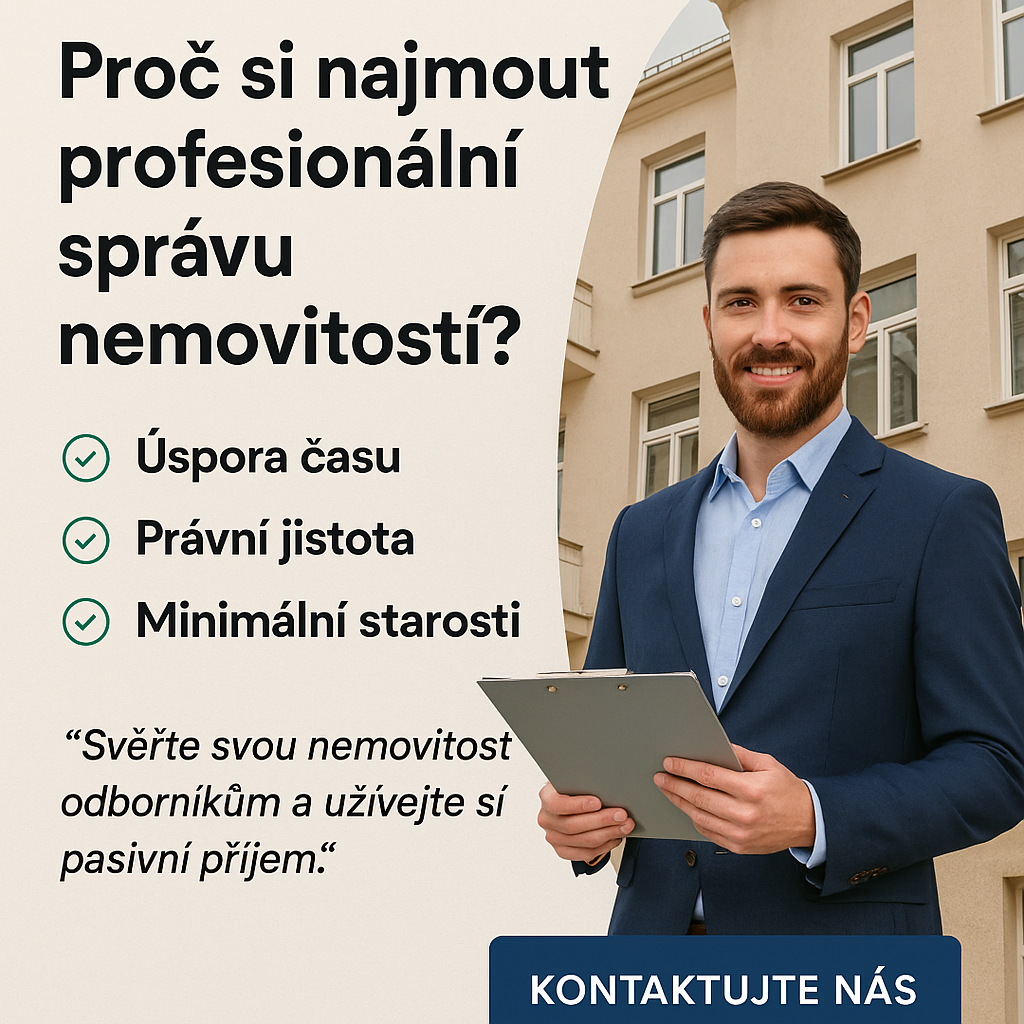 Jak vám profesionální správa nemovitosti ušetří čas, peníze a starosti